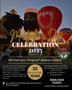 Celebrate Montgolfier Day At Bill Harrop’s �Original” Balloon Safaris