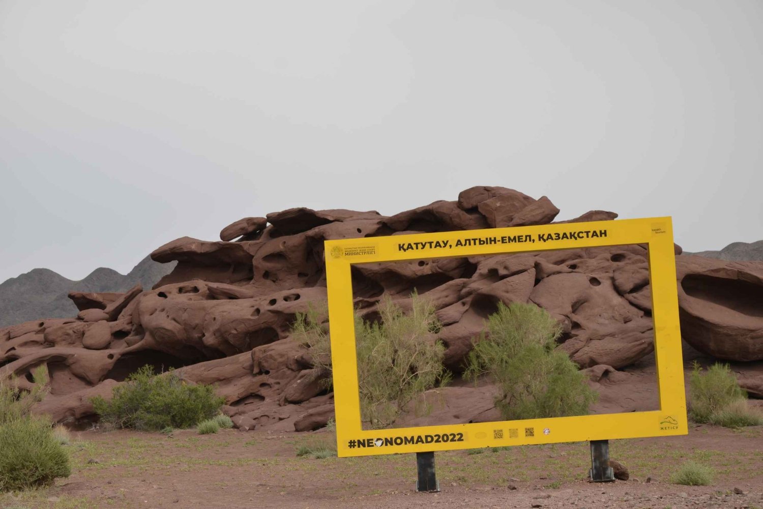 Almaty: dagtrip naar het Altyn-Emel Nationaal Park met gids