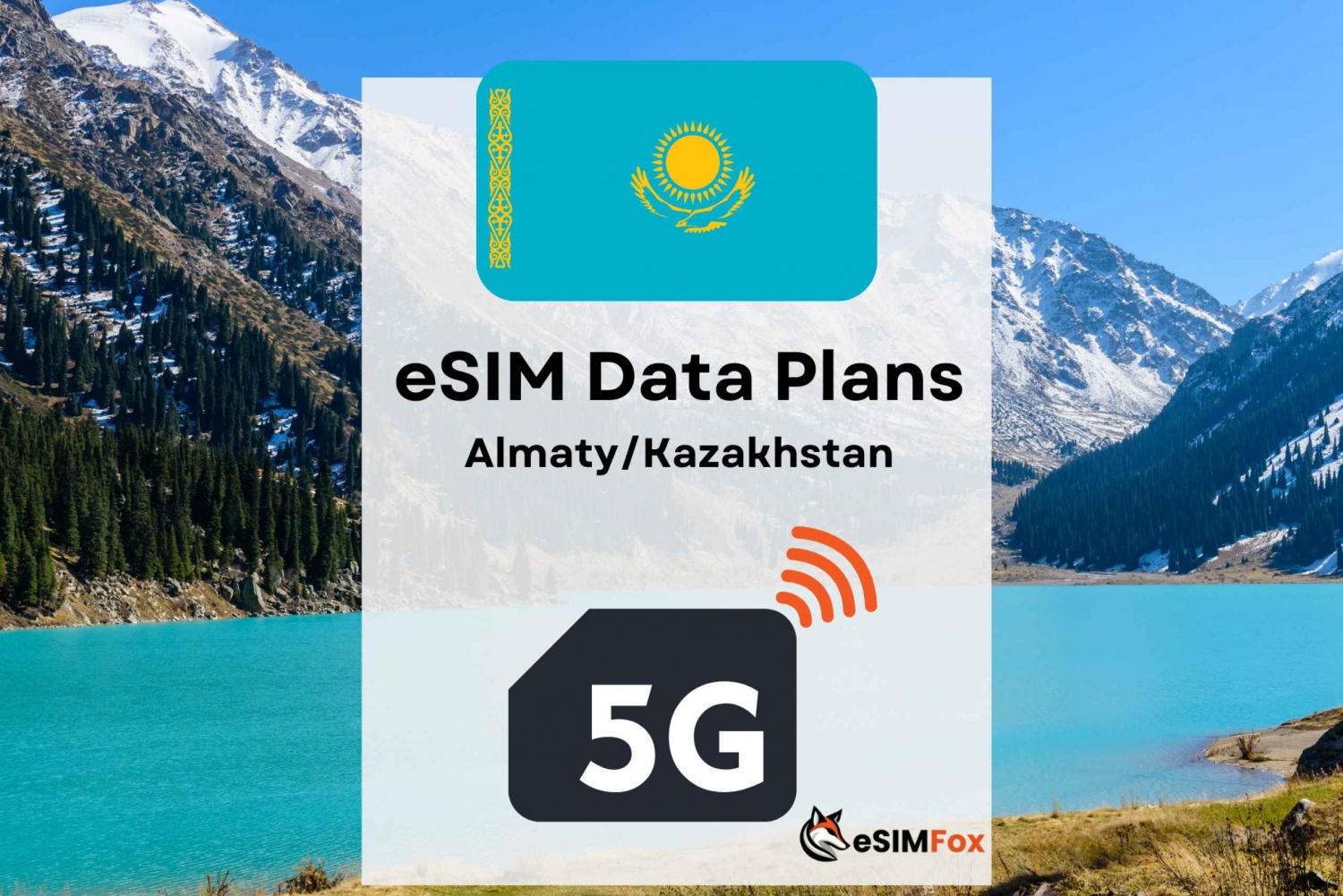 Almaty: eSIM Internet Data Plan for Kazakhstan