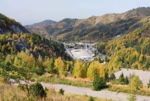 Almaty: Ice Rink Medeo with skating, Medeo Dam and Shymbulak