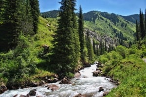 Almaty: Issyk Lake, Ayusai Waterfall, and Turgen Gorge Tour