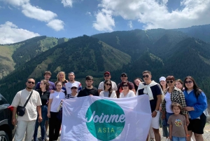 Almaty:Kaindy und Kolsai Seen mit Black Canyon 1 Tagestour