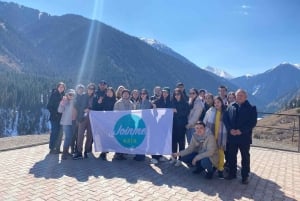 Almaty:Kaindy und Kolsai Seen mit Black Canyon 1 Tagestour