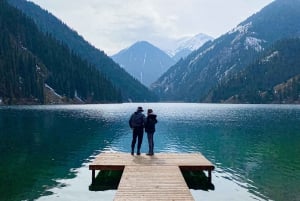 Almaty: Mysterious lakes Kaindy and Kolsai with Black Canyon