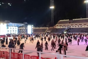 Алматы: Ущелье Медео, Дамба Медео и Шымбулак