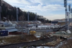 Алматы: Ущелье Медео, Дамба Медео и Шымбулак