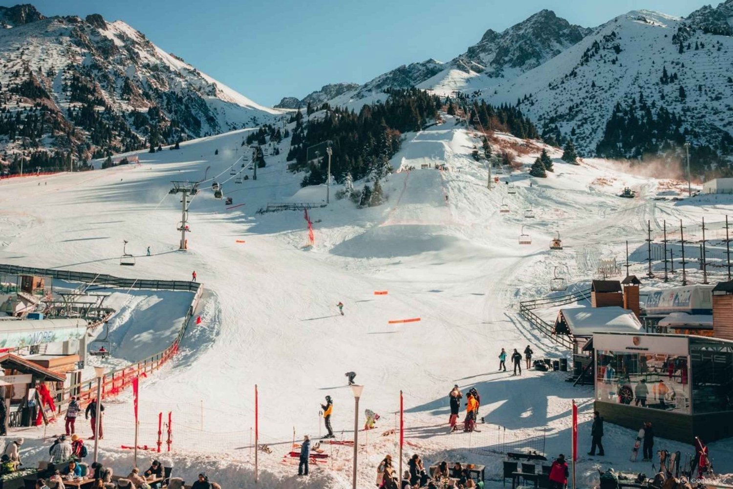 Almaty: Dagstur med lunsj i Medeu, Shymbulak og Koktobe