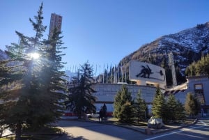 Almaty: Mountain Skating rink Medeu + Ski resort Shymbulak