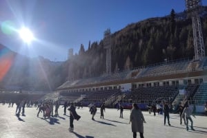 Almaty: Pista de patinaje de montaña Medeu + Estación de esquí Shymbulak