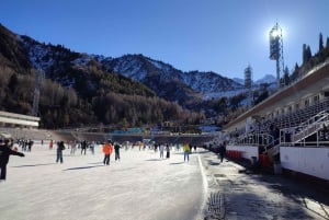 Almaty: Mountain Skating rink Medeu + Ski resort Shymbulak