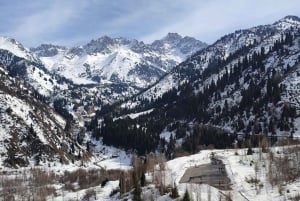 Almaty: Mountain Skating rink Medeu + Ski resort Shymbulak