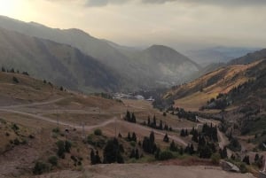 Almaty: Mountain Skating rink Medeu + Ski resort Shymbulak