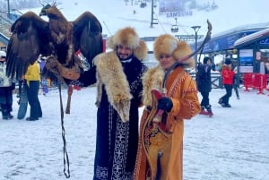 Almaty: Ski tour for Beginners + Instructor, Gear & Transfer