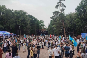 Almaty: tour guiado por la historia de la Segunda Guerra Mundial con entrada al museo