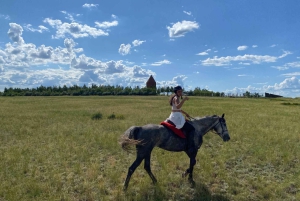 Астана: 3 дня и 2 ночи на ранчо, конные прогулки по окрестностям деревни
