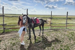 Астана: 3 дня и 2 ночи на ранчо, конные прогулки по окрестностям деревни