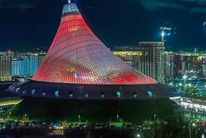 Astana: Night City Private Tour with Local Guide + Pickup