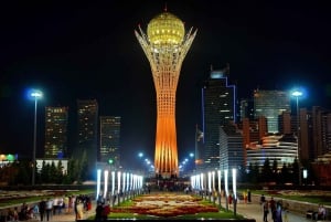 Astana: Private Night City Tour with Certified Guide