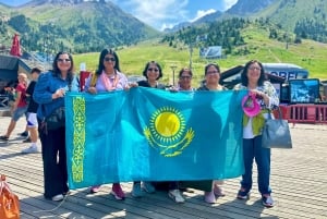 Grande Lago Almaty, Shymbulak, City Tour particular pelo centro da cidade de Almaty