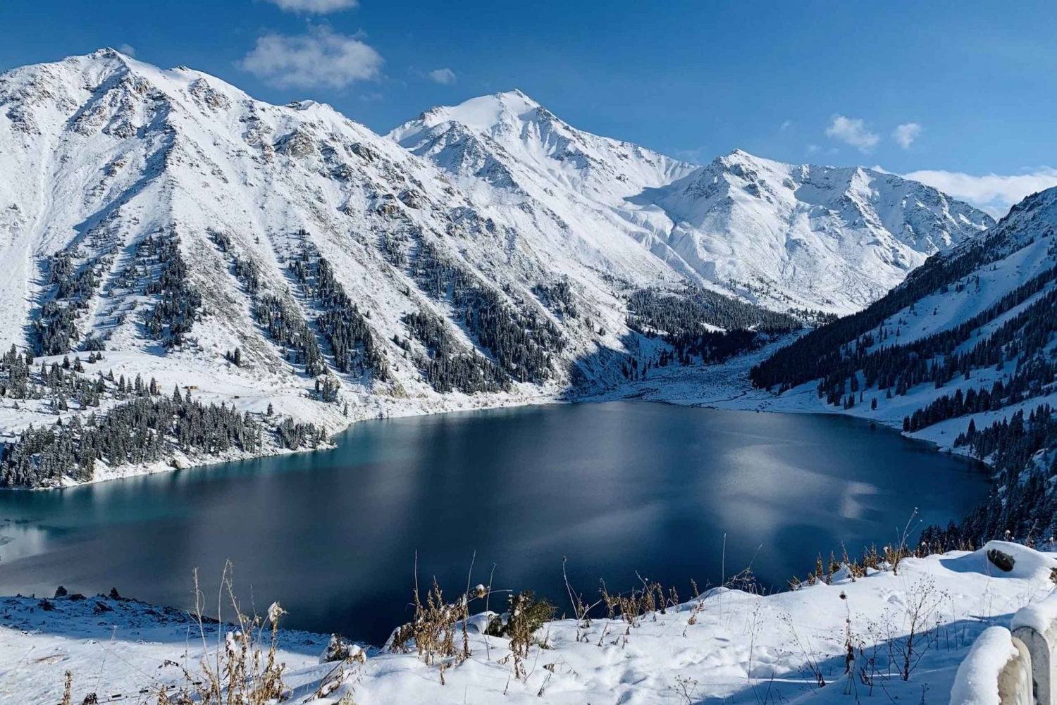 Big Almaty Lake: Winter private tour