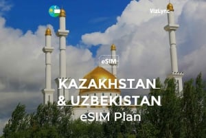 Central Asia Travel eSIM plan with Super fast Mobile Data