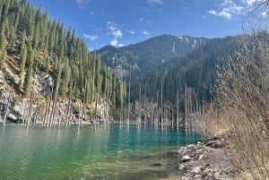 From Almaty: Charyn Canyon with Kolsay and Kaindy Lakes Tour