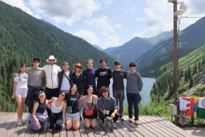 From Almaty: Charyn Canyon with Kolsay and Kaindy Lakes Tour