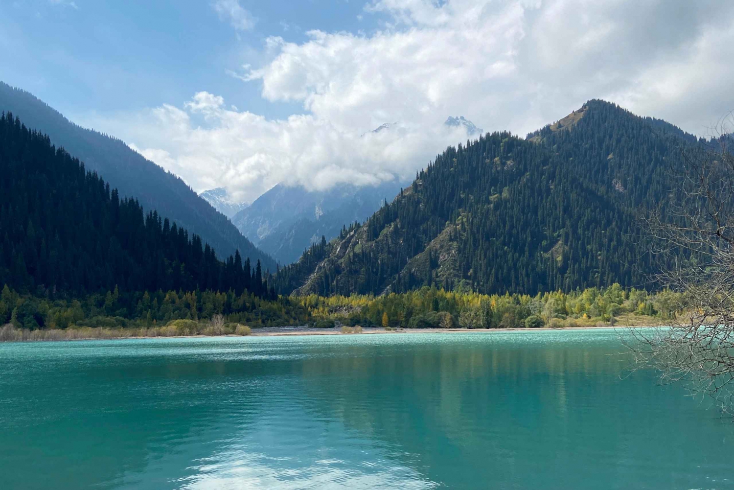 From Almaty: Issyk Lake & Bear's Waterfall - One Day Tour
