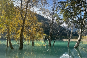 From Almaty: Issyk Lake & Bear's Waterfall - One Day Tour