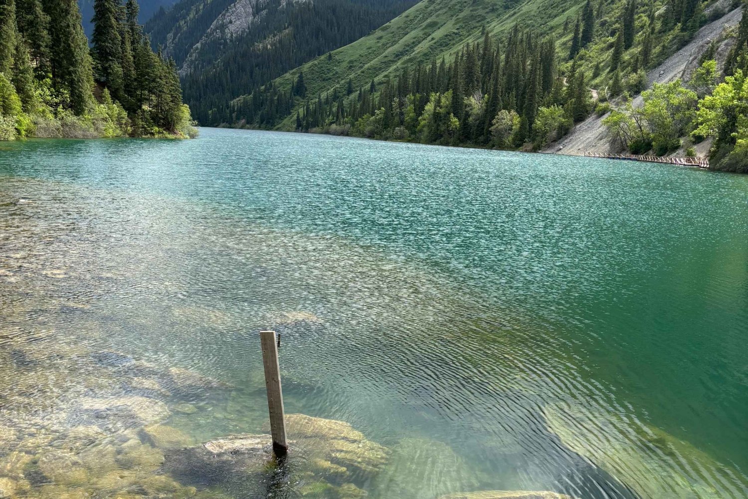 From Almaty: Kolsay, Kaindy, Charyn & Black Canyon Day Tour