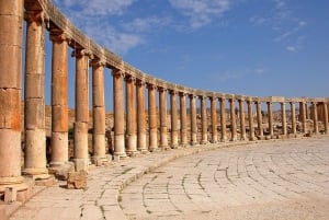 From Amman: Jerash, Ajloun Castle or Umm Qais Private Tour