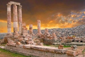 From Amman: Jerash, Ajloun Castle or Umm Qais Private Tour