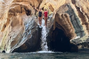 From Muscat: Wadi Shab & Bimmah Sinkhole Full-Day Tour