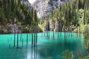 From Almaty: Kaindy, Kolsay Lake, and Black Canyon UAZ Tour