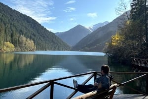 Private Eco Tour by EV: Charyn Canyon, River & Kolsai Lakes