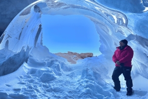 Поход на Шымбулак, ледник Богдановича и в пещеру Октябрьская