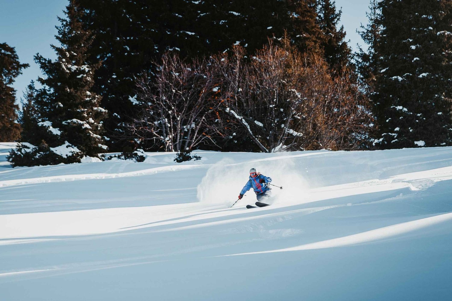 Ski touring in Western Altai