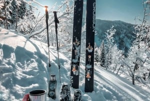 Ski touring in Western Altai