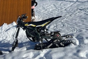 From Almaty: Snowmobile or Snow Bike Big Almaty Lake Tour