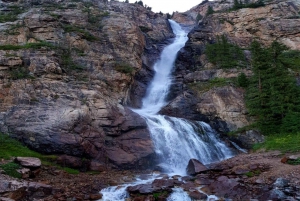 Waterfall Burkhan Bulak, Central Dzungaria