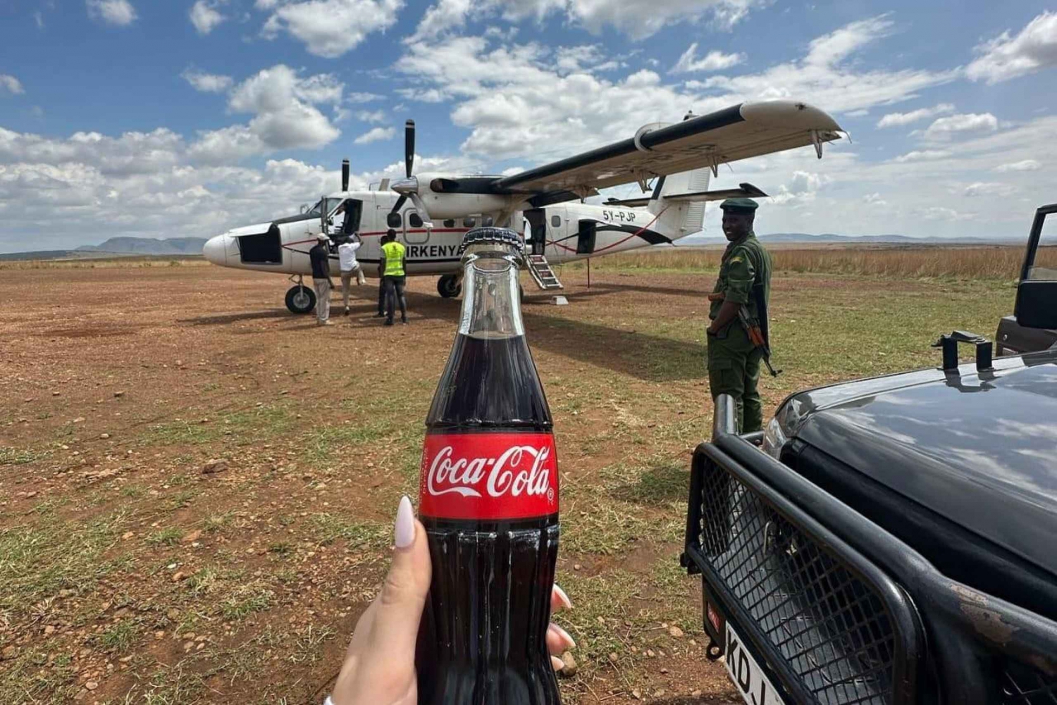 Safári de voo de 3 dias em Masai Mara