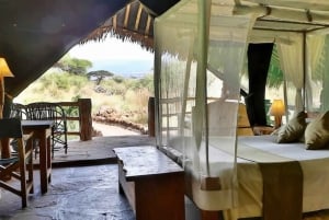 3-daagse Amboseli-safari met luxe lodge en vluchten