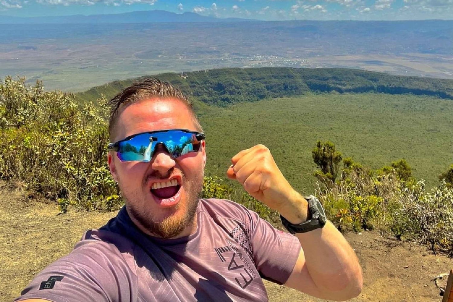 3 Days: Mt. Longonot, Hell's Gate & Spa and Crescent Island