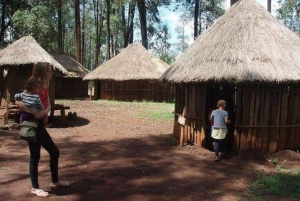 L'après-midi, visite des bomas du Kenya