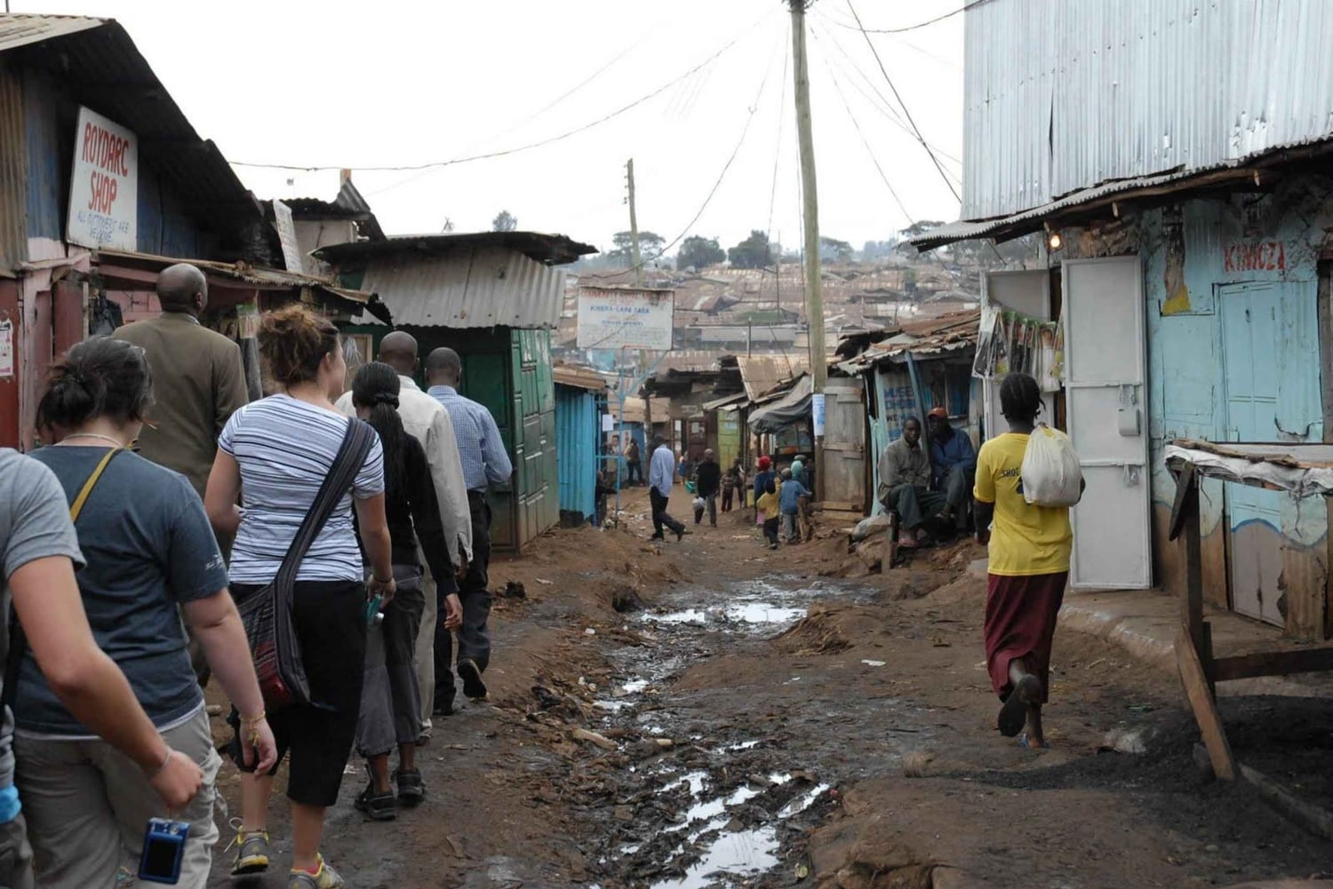 Excursão a pé pelas favelas de Bomas of Kenya e Kibera