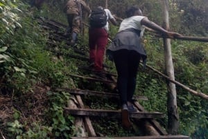 Bungoma County: guidet fottur i lavaubehuler på Elgon