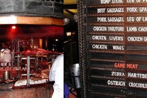 Comida o cena en el restaurante Carnivore