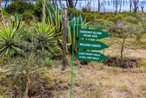 Wyspa Crescent i jezioro Naivasha: safari piesze