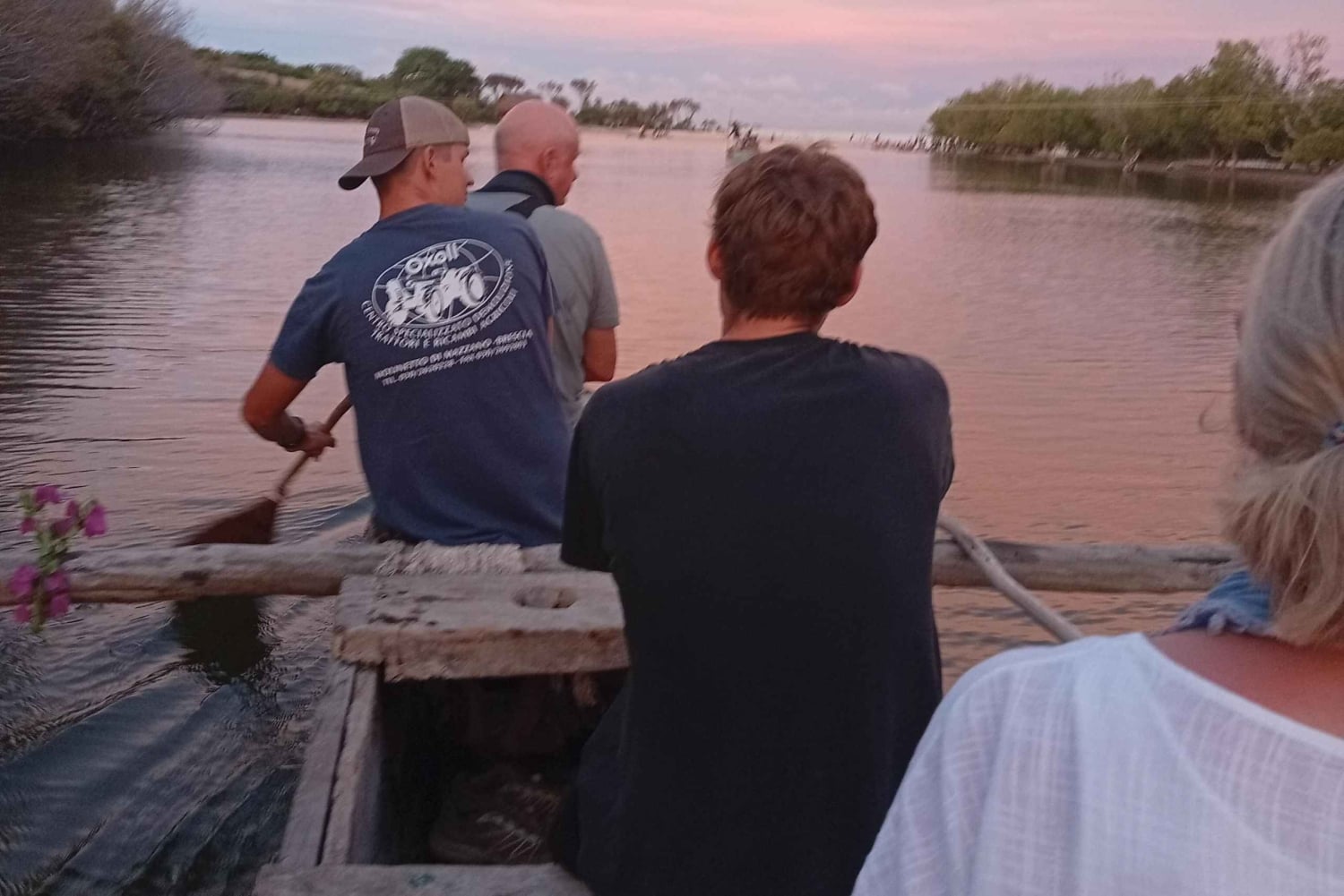 Diani Beach: Kongo-joen auringonlasku kokemus kanootilla.
