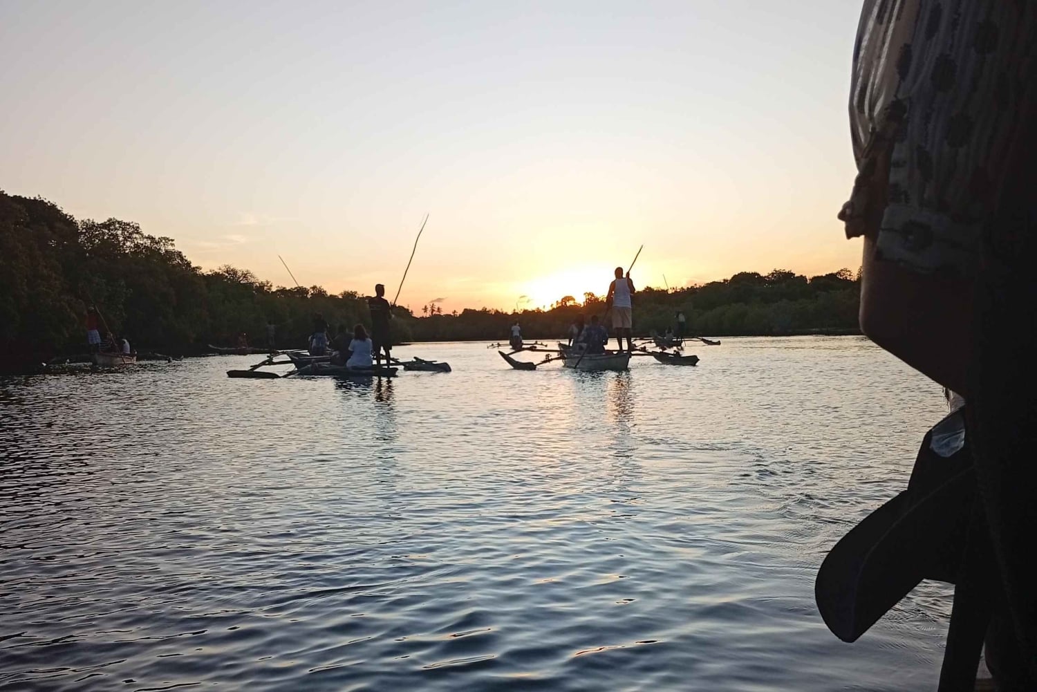 Diani Beach: Kongo-joen auringonlasku kokemus kanootilla.